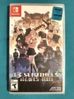 New! 13 Sentinels: Aegis Rim Launch Edition (Nintendo Switch) Sealed W/Art Cards
