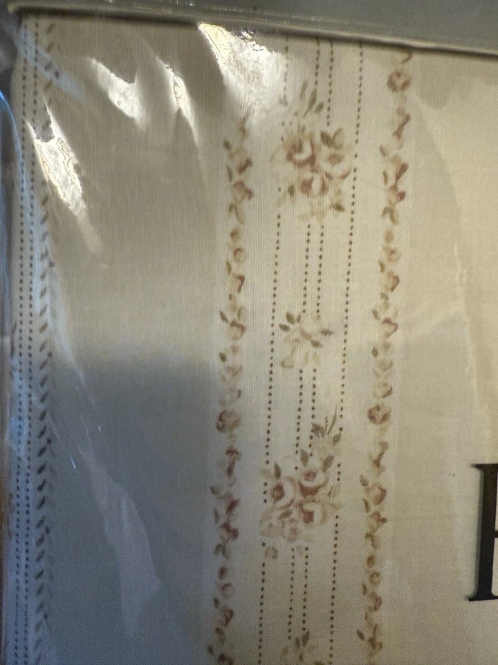 Ralph Lauren Prairie Plains King Sábana Plana Floral Borde de Encaje Nuevo en Paquete Foto 2 de 4