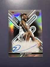 2022-23 Topps Finest OTE Matt Bewley Chrome Auto Refractor  SP