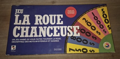 Jeux De Societe LA ROUE CHANCEUSE [ FRANÇAIS~1989 ] PLAYTOY INDUSTRIES 