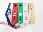Nintendo Wii Controller Motion Plus Zelda Mario Peach Luigi 4pc Set