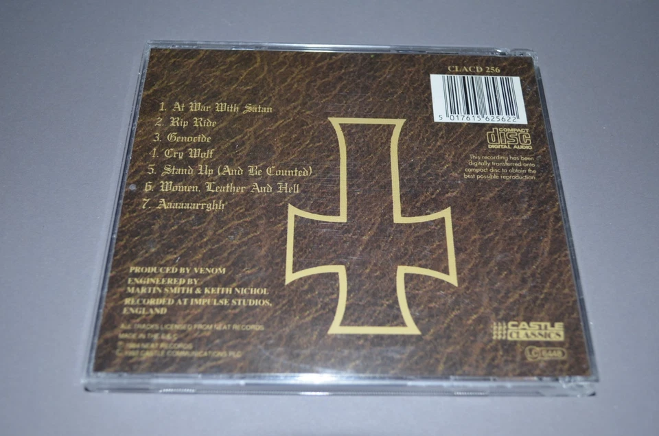 Venom ‎– At War With Satan / Castle Communications 1992 / EU / Rar - Bild 2 von 2