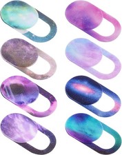 8Pcs Webcam Cover Slide, Starry Sky Laptop Camera Slide Phone Camera...