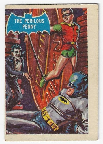 1966 A&BC Batman Blue Bat #43B — Raw