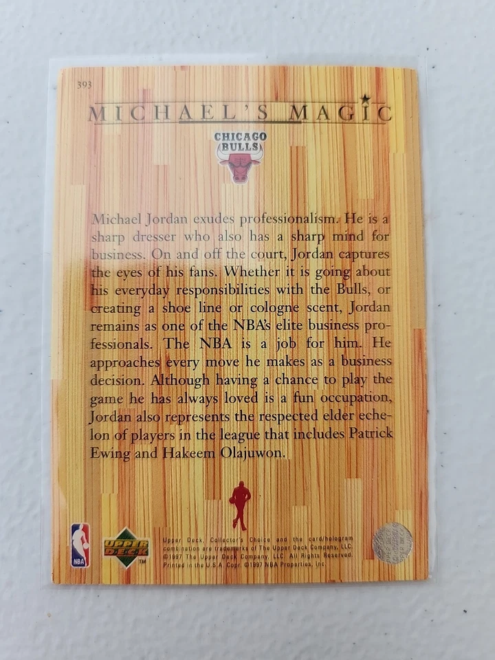 1997 Upper Deck Collector's Choice Lot of 13 Basketball Cards MJ Bullseye  - Image 3 of 4