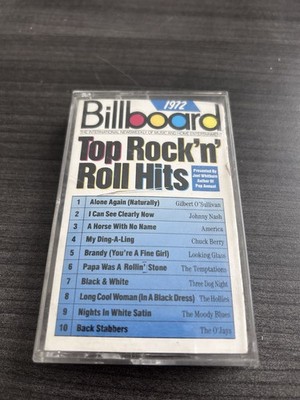 F4 - 1972 Billboard Top Rock N Roll Hits by Various (Cassette, 1990)- Used