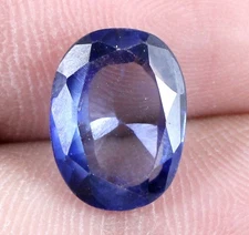Blue Sapphire 4.10 Ct/11 mm Natural Oval Gemstone Certified T13618 New Year Deal