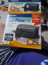 Aqueon QuietFlow LED PRO Aquarium Power Filter 50. Filter No Included