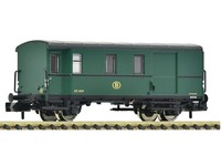 Fleischmann 830156 - GüTerwagen GüTerzuggepäCkwagen Sncb Ep.Iii - Spur N - NEU