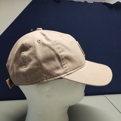Carhartt C Patch Baseball Cap Unisex One Size Mauve Cotton Canvas Strapback - Picture 3 of 11