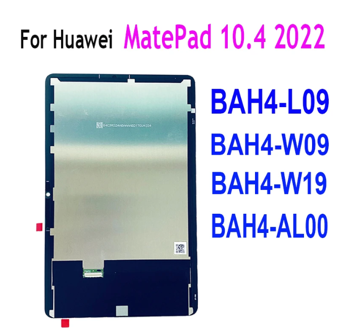 For HUAWEI MatePad 10.4 2022 BAH4-L09 BAH4-W09 BAH4-W19 BAH4 For HUAWEI MatePad 10.4 2022 BAH4-L09 BAH4-W09 BAH4-W19 BAH4