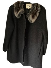Ladies Yumi Swing Boucle Coat
