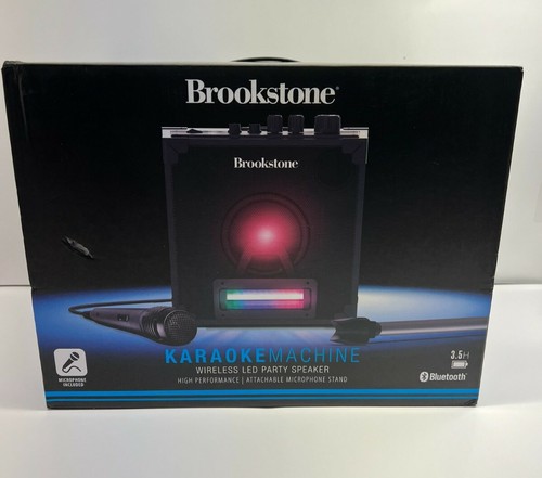 Brookstone Wireless Karaoke Speaker 