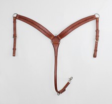 Western Horse Breast Collars Leather Bib
