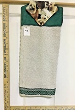 HANGING KITCHEN DISH TOWEL/ dogs/ puppies/ pets