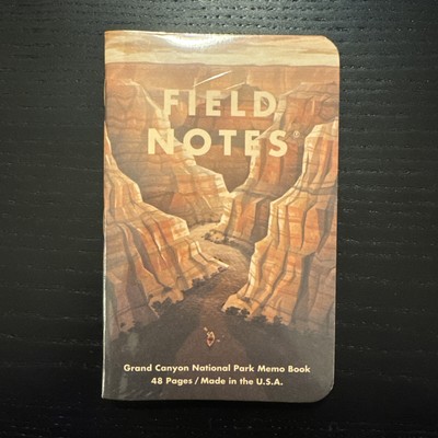 Field Notes National Parks Series Grand Canyon Joshua Tree Mount Rainier FNC-43b