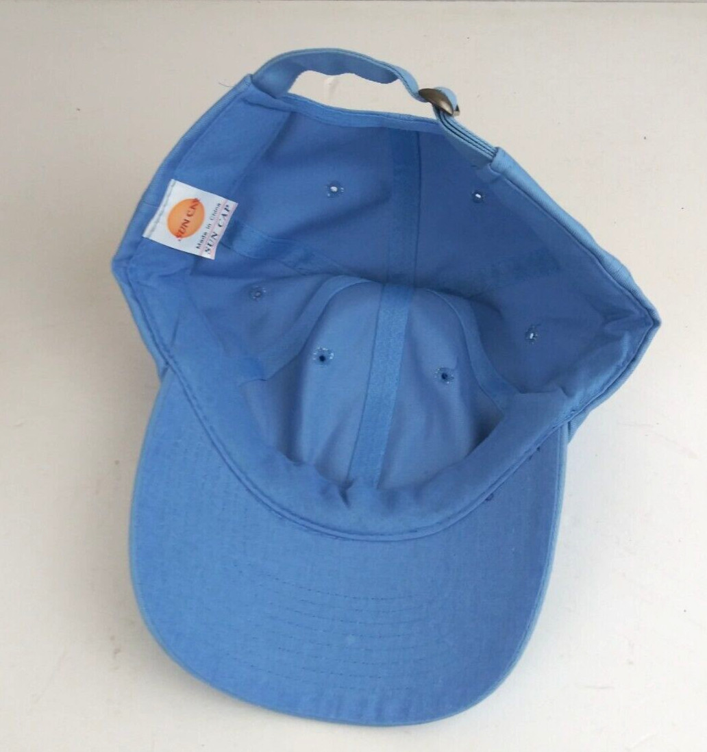 Solid Light Blue Unisex Adjustable Baseball Cap - image 4