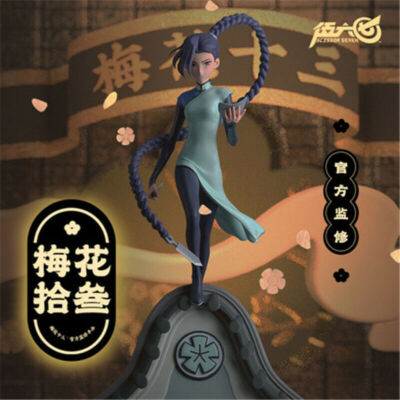 Anime 伍六七Scissor Seven 梅花十三 Miss Mei PVC Figure Statue