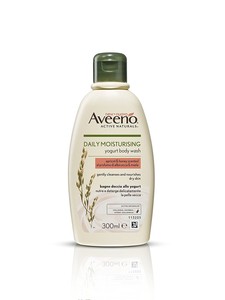 aveeno yogurt body wash apricot and honey