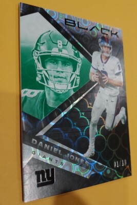 1/10 SSP Daniel Jones 2022 Panini Black #66 New York Giants | eBay