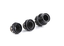 Lens Vintage Soviet Set 3 pcs Black Magic Tair-41 Vega-7 Mir-11m Kiev-16U BMPCC