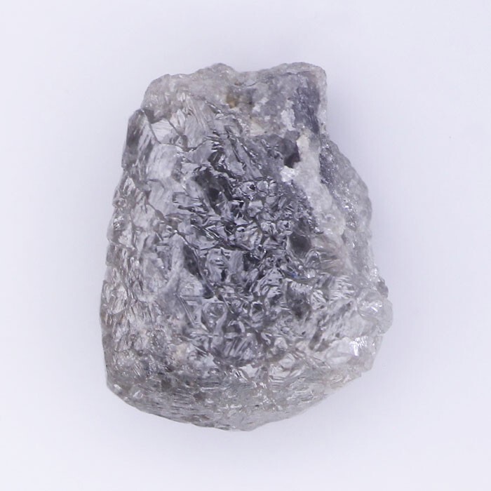 Earth Uncut 1.05 Ct Natural Silver Gray Color ,Rough Loose Diamond, Raw Diamond