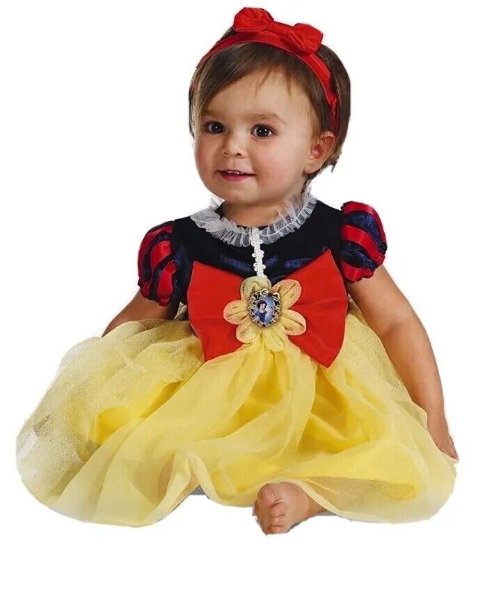 Vestido disfraz para fiesta y cumpleaños Niña. Blanca Nieves Disney  princess | eBay