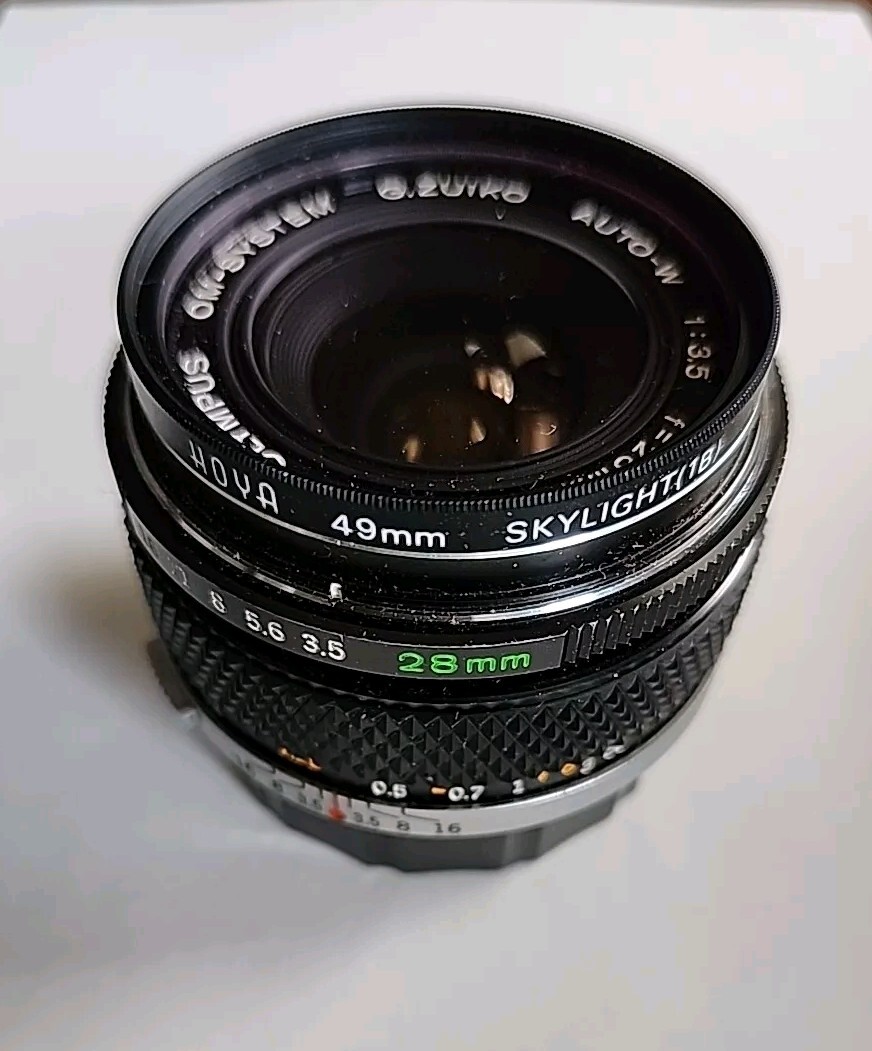 Olympus OM-system 28mm f3.5 G Zuiko Auto-W Lens (114278) | eBay