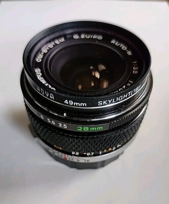 Olympus OM-system 28mm f3.5 G Zuiko Auto-W Lens (114278) | eBay