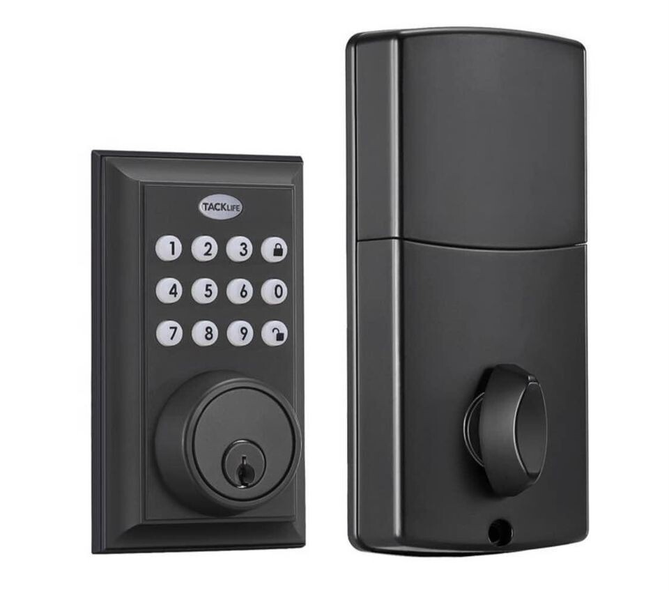 Secure Smart Keyless Entry Deadbolt Lock with Auto-Lock Keypad Door Lock-image