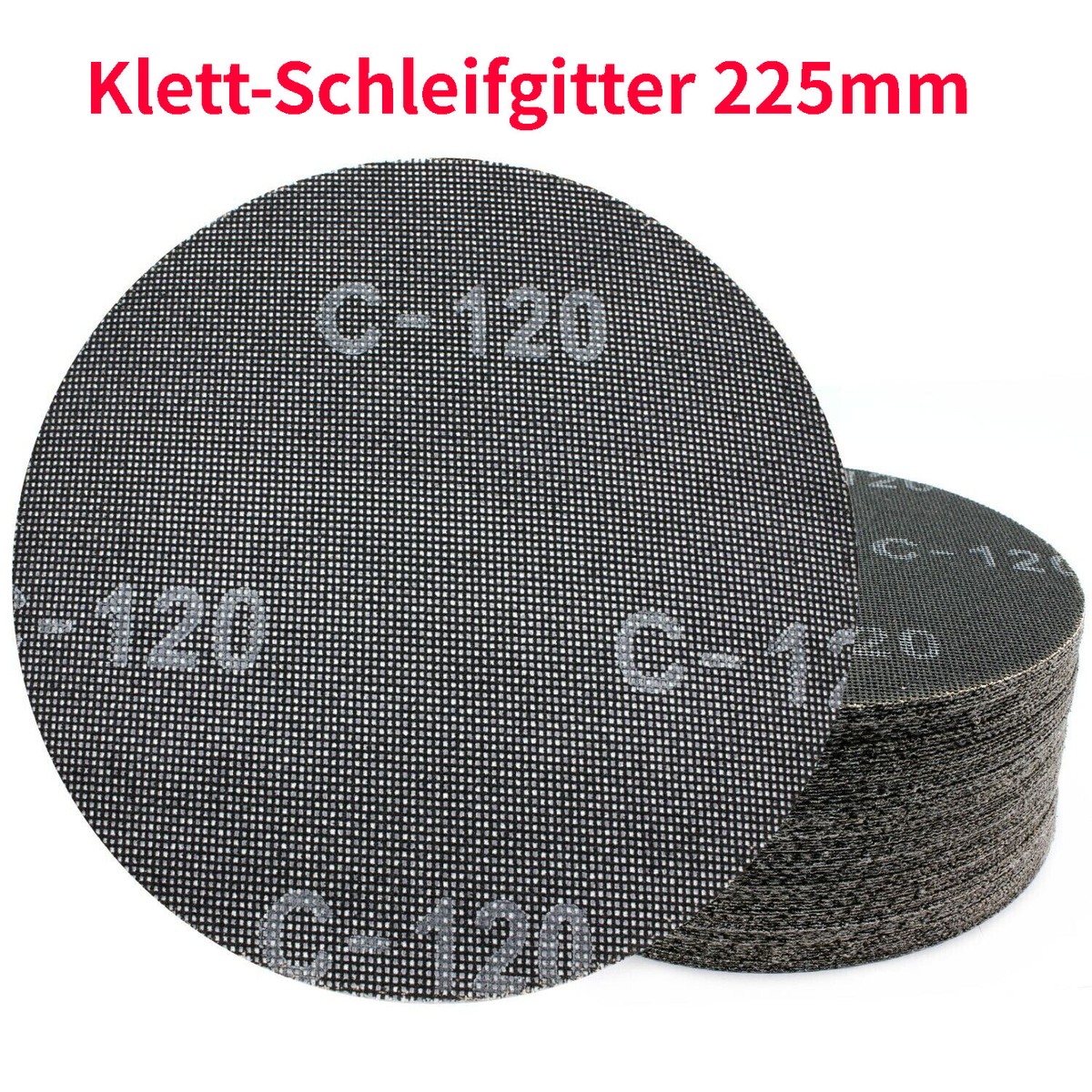 10x Schleifgitter 280x115 Trockenbau Schleifpapier Gipskarton