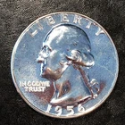 1956 Washington Silver Quarter - Nice Proof - High Quality Scans #F324
