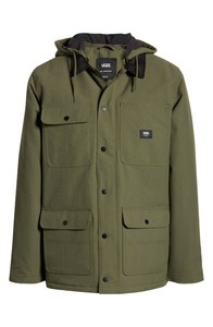 vans drill chore coat grape leaf