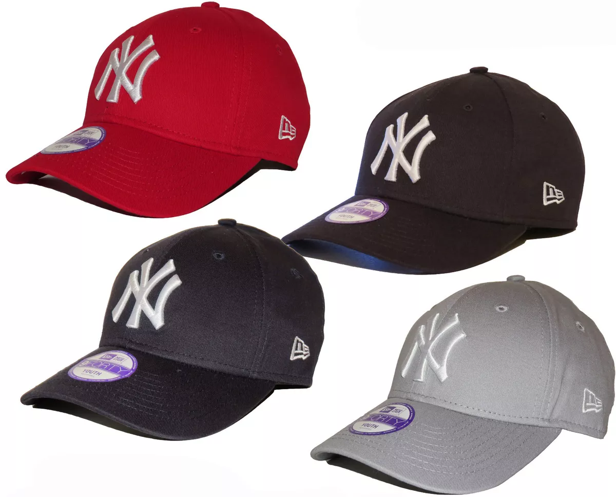 New-Era LEAGUE BASIC 9FORTY NEW YORK YANKEES Grey / White - Free