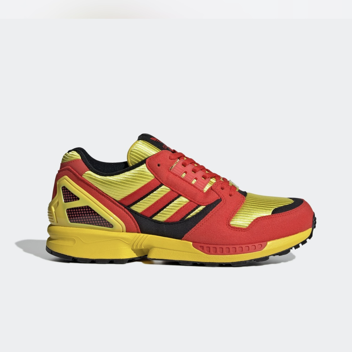 Atmos adidas ZX 8000 Germany Bright Yellowcore Black/Red 22SS-S GY4682  US10size