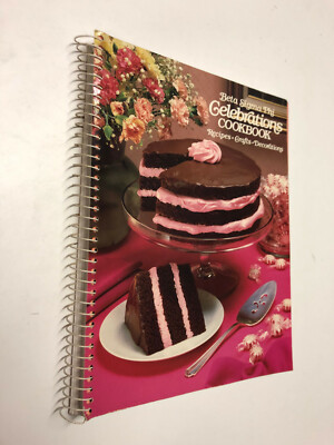 Beta Sigma Phi Celebrations Cookbook - Pub: Favourite - 1990 - Spiral Bound 