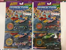 JOHNNY LIGHTNING DRAGSTERS USA SUMMER FEST 4 CARS SET.