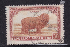 Ram Patagónica Argentina 1936 30c fina usada SG 757 EN MUY BUENA CONDICIÓN