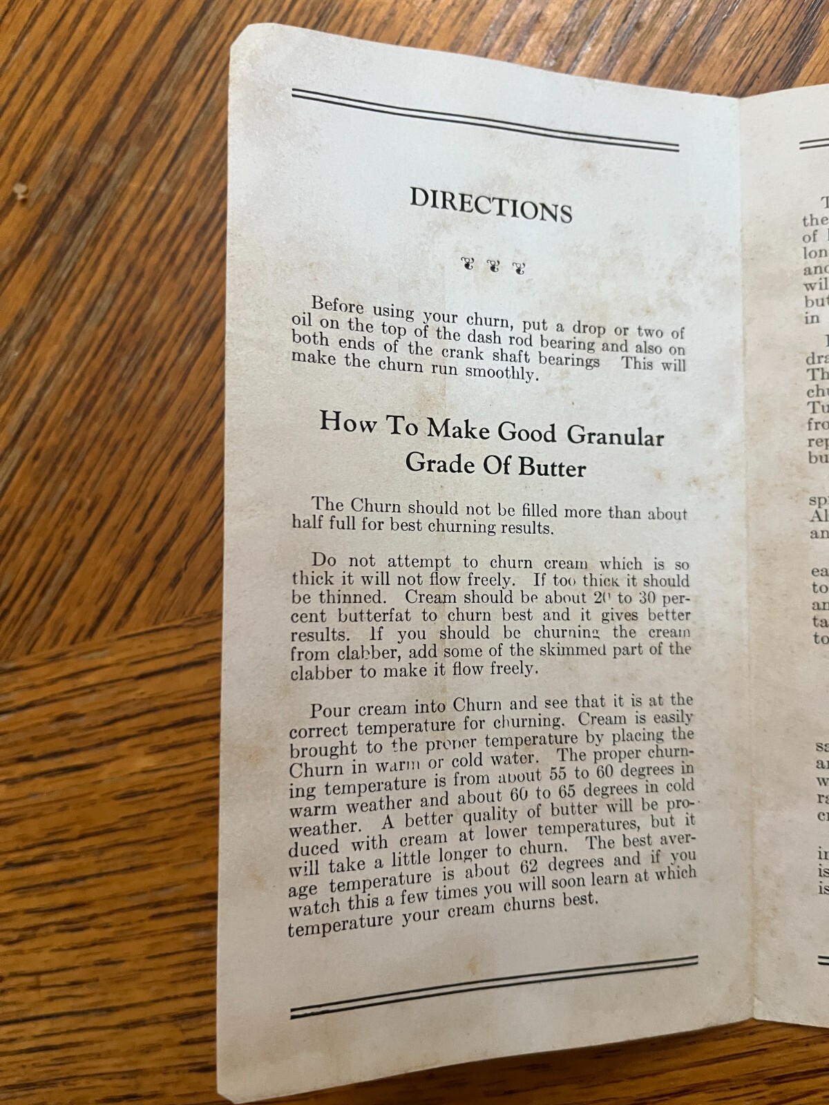 Improved Standard Glass Churn Mixer Directions Farm City Housewives