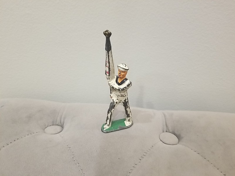  Sailorman Base Toy Soldier Metal, Painted