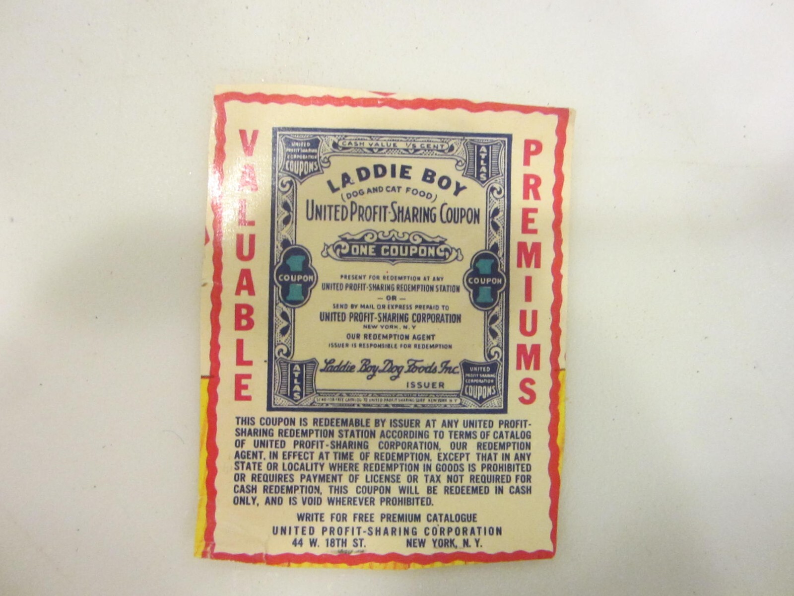 Profit Sharing Coupon
