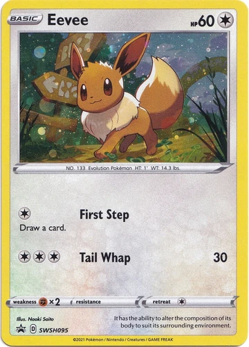 Eevee SWSH095 SWSH: Sword & Shield Promo Cards