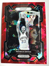 Patrick Ewing RED ICE PRIZM 2024 Panini Prizm Draft Picks - #20 KNICKS HOYAS 