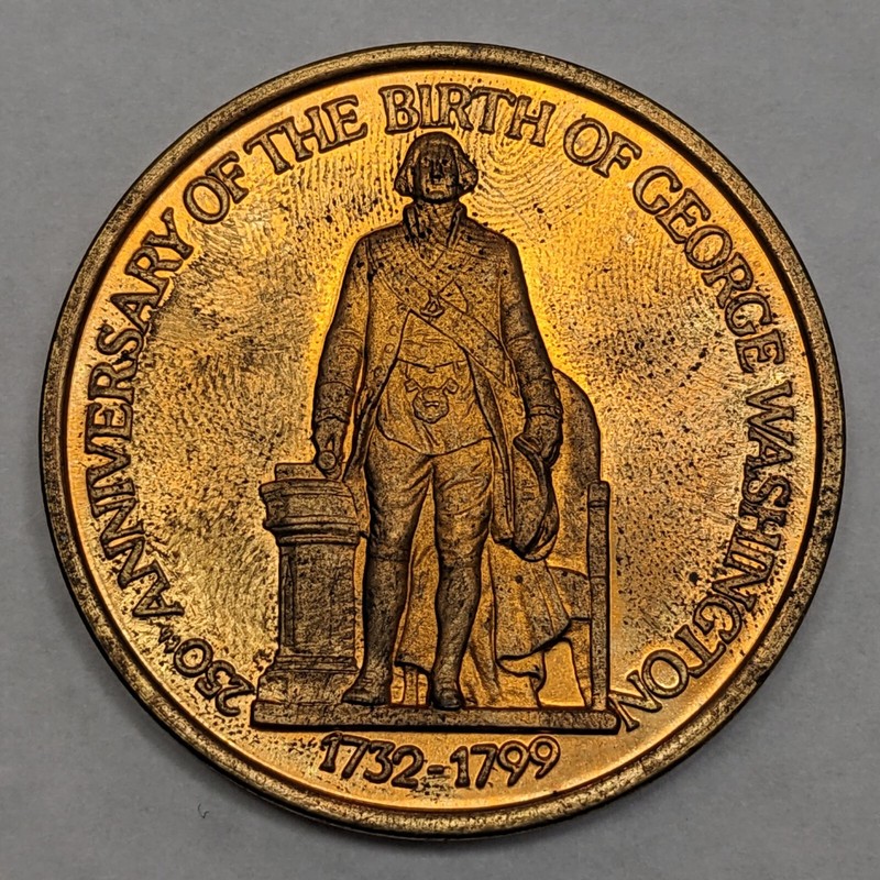 Masonic token 1982-83 Tyrian Lodge No. 612 Level Green, Pennsylvania