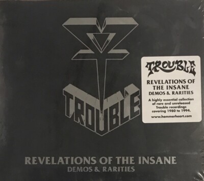 Trouble - Revelations Of The Insane Demos & Rarities CD 2022 Hammerheart NEW *NL