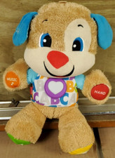 Fisher-Price Laugh  Learn Smart Stages Puppy musical plush toy Works Great 