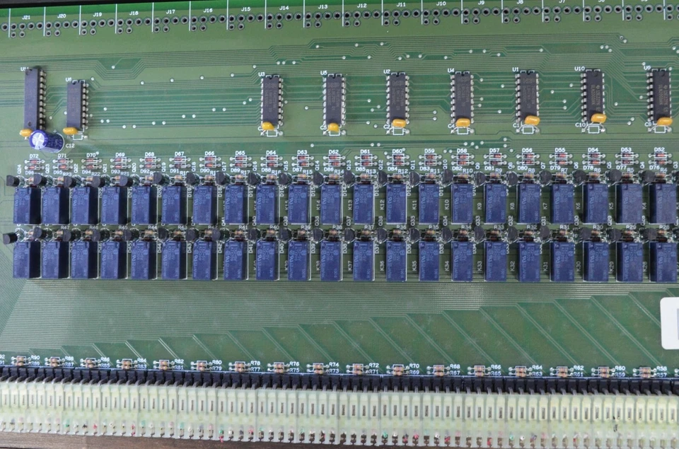 Bogen Relay Panel Discontinued Rack Mount MCRRP 24 Station Adapter Board - Image 3 of 4