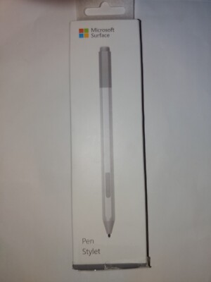 Microsoft Surface Pen Stylus for Surface Pro, Book, Silver, Model# 1776 