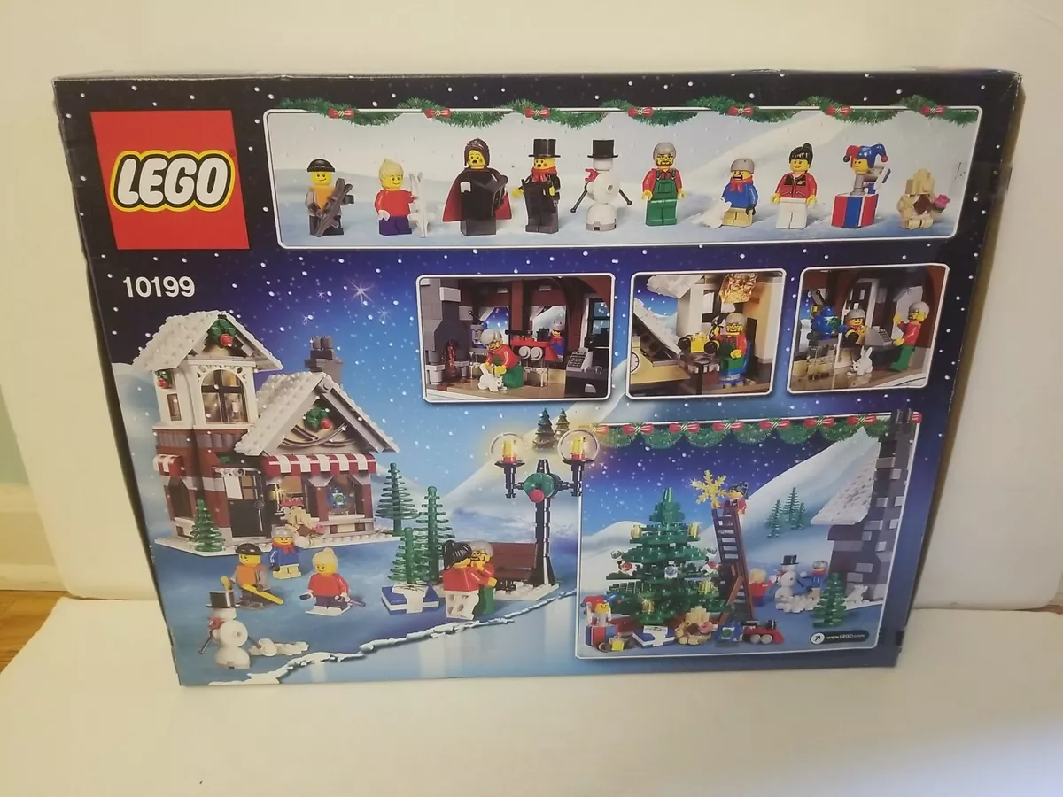 LEGO 2009 #10199 WINTER TOY SHOP Holiday Set - New & Sealed with 7  MINIFIGURES