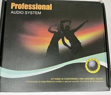 Professional Audio System - Karaoke Sound Mixer NIB Techcore